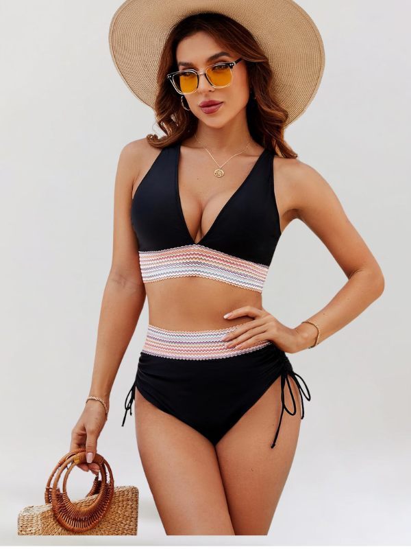 Lidia – Sada Bikiny s Kontrolou Břicha a Vysokým Pasem