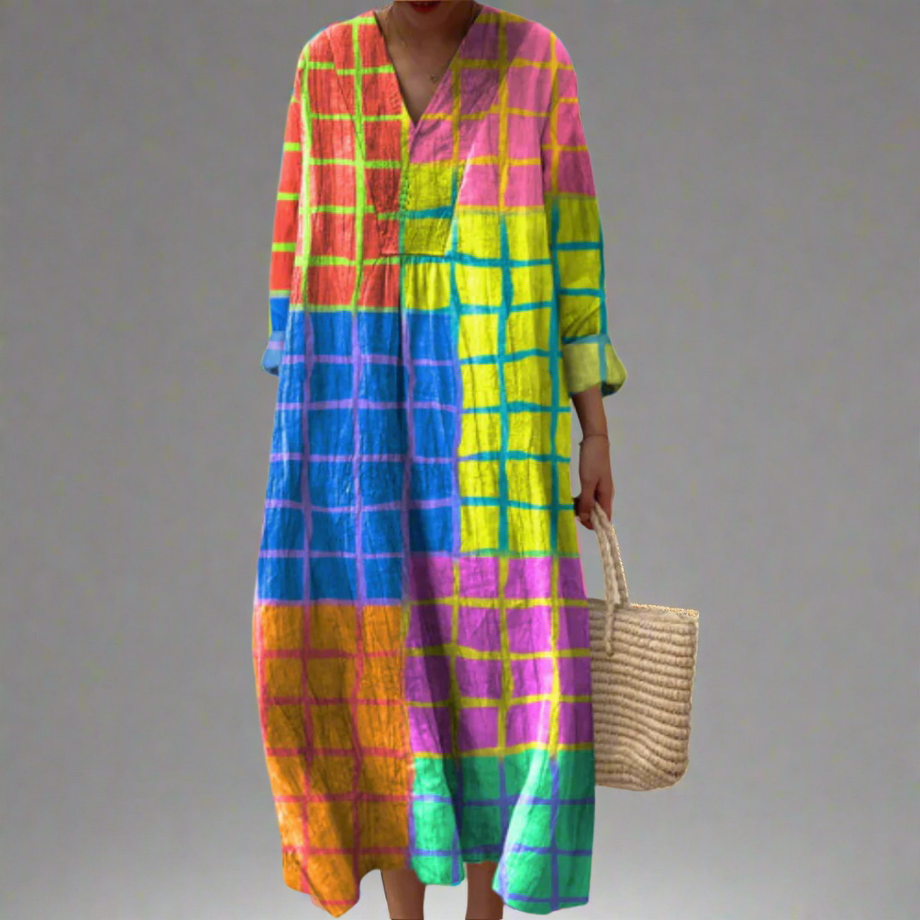 Charlene™ | Elegantní geometrická šaty